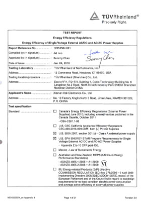 DOE Energy efficiency VI 